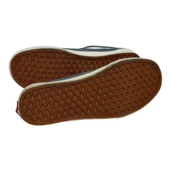 Vans Old Skool Teal Blue Suede Canvas Women’s Size 7 Skate Sneakers - Picture 8 of 8